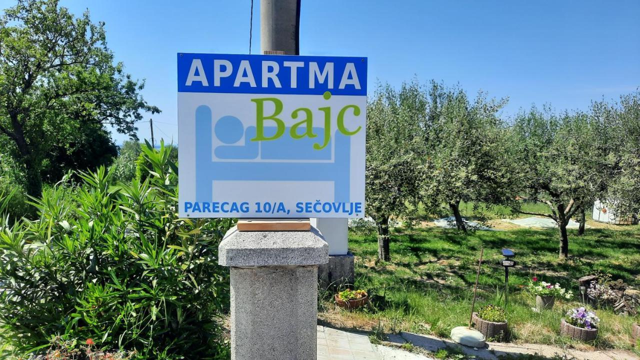 Apartma Bajc Сечовле Экстерьер фото